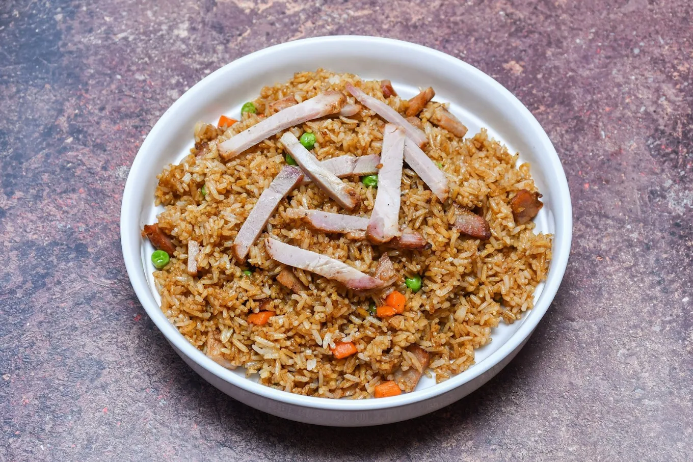 Special fried rice at Auntie Jane's Restaurant in Saskatoon, SK