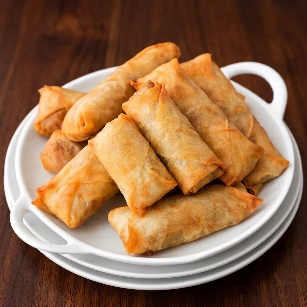Crispy spring rolls at Auntie Jane's Restaurant in Saskatoon